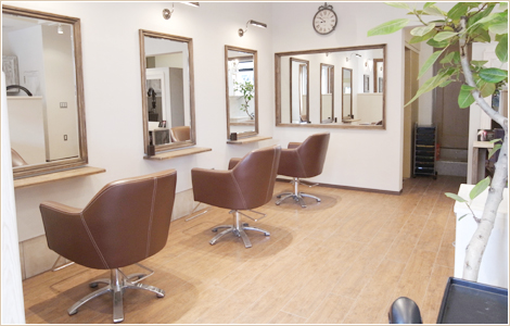美容室アクオス店内写真