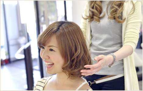 スタッフとの会話